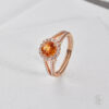 HRZ Jewels Dr. Heide Rezepa-Zabel Ring Mandarin Granat mit Brillianten