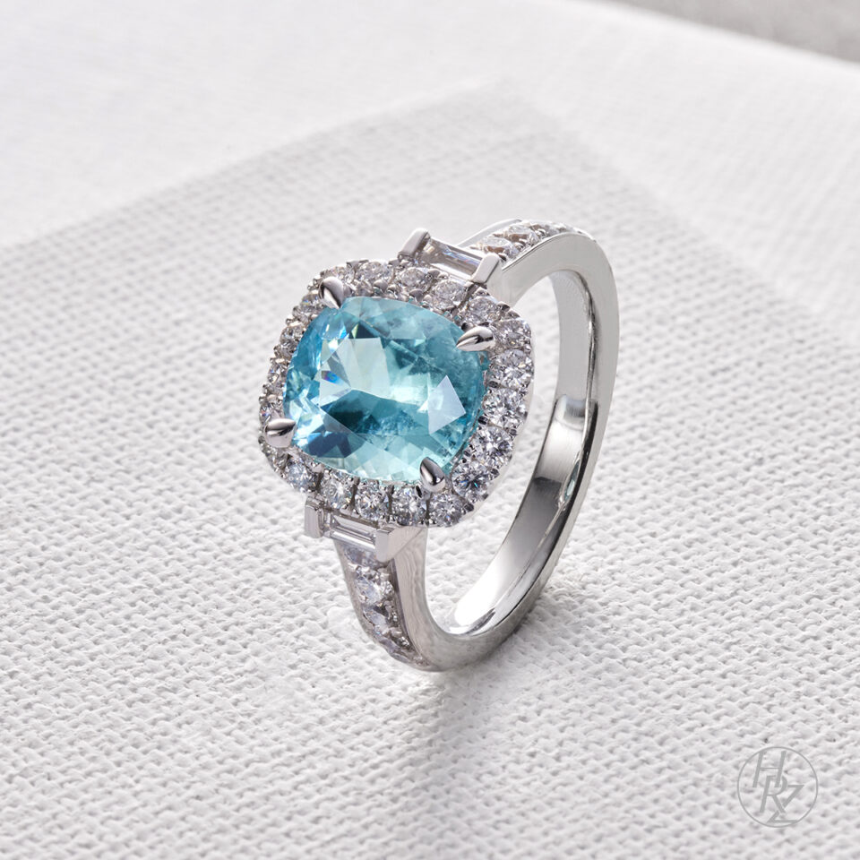 HRZ Jewels Dr. Heide Rezepa-Zabel Paraiba Ring Signature Collection