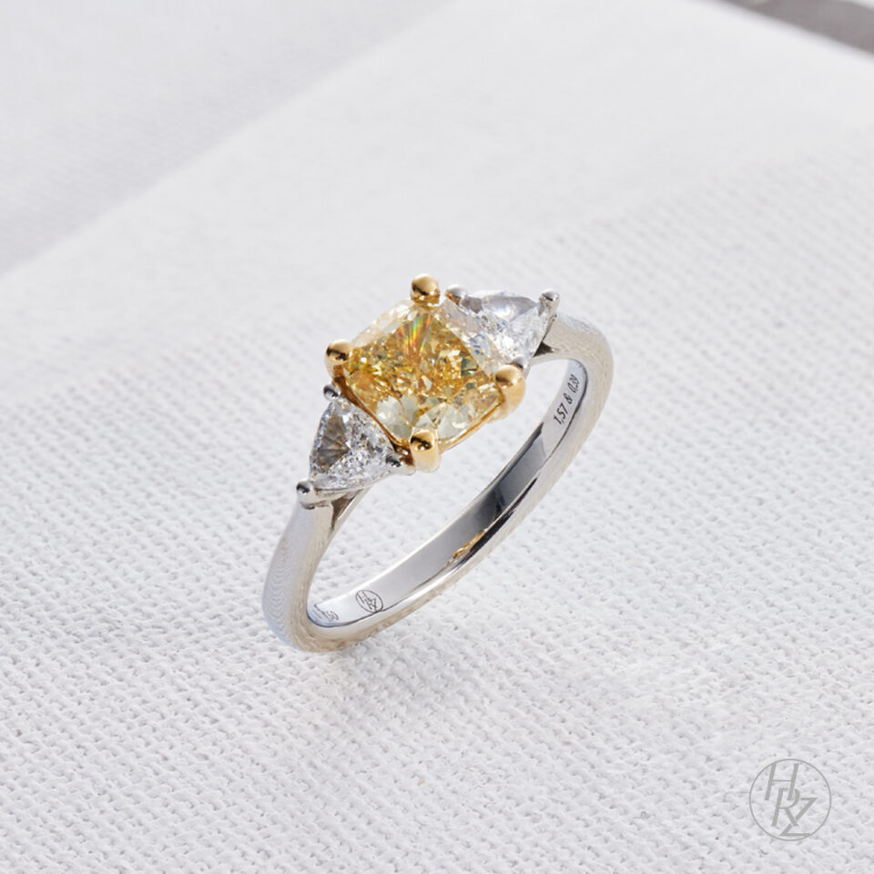 HRZ Jewels Dr. Heide Rezepa-Zabel Ring Fancy Yellow Diamant Signature Collection