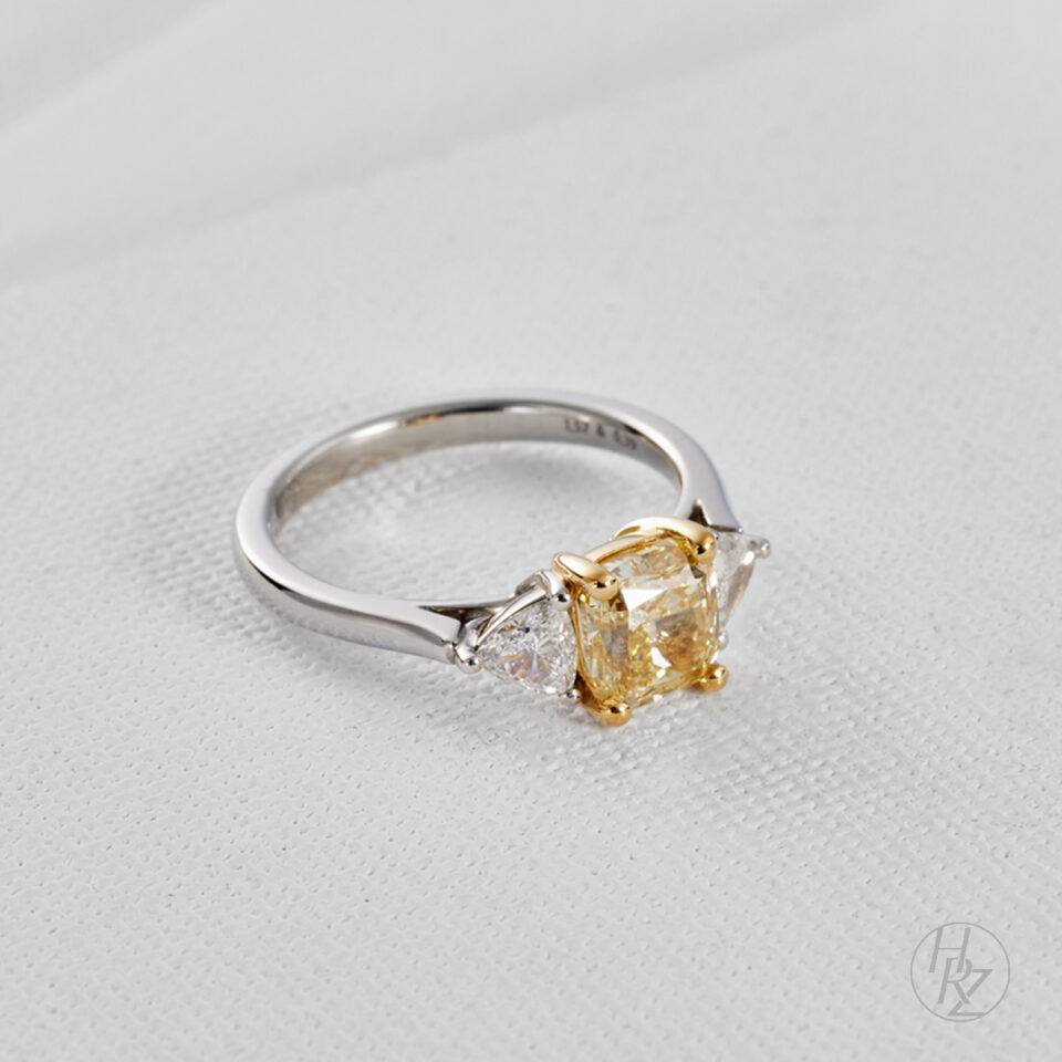 HRZ Jewels Dr. Heide Rezepa-Zabel Ring Fancy Yellow Diamant Signature Collection